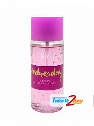 Dear Body Wednesday Fragrance Body Mist For Women 250 ML